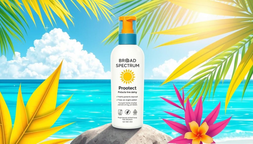 Broad spectrum sunscreen